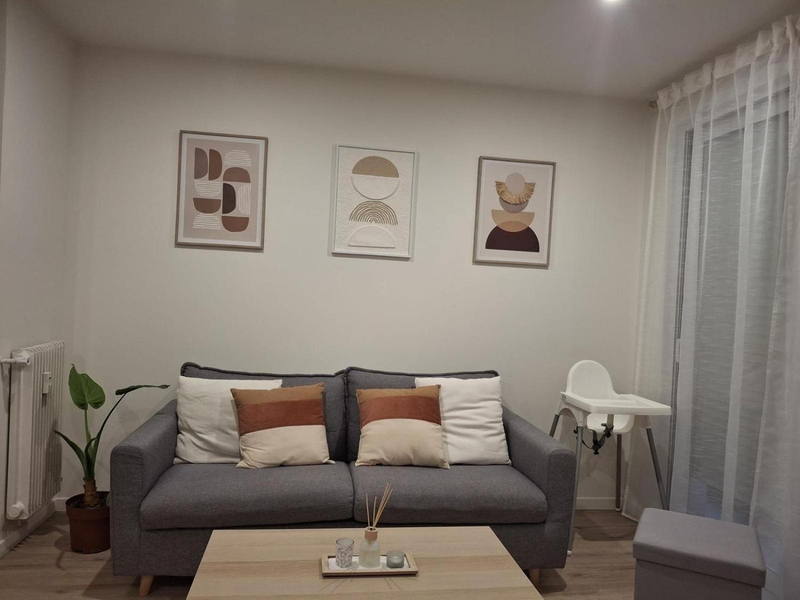 3 Pieces Apartment A Juan-Les-Pins Antibes Buitenkant foto